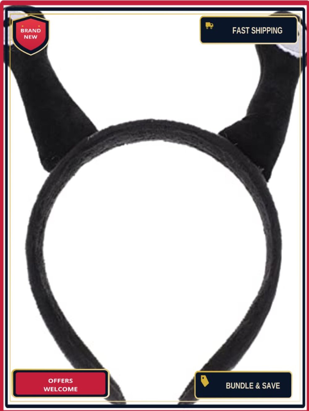 Snail Antenna Headband Plush Headdress Hair Hoop Costume Accessory